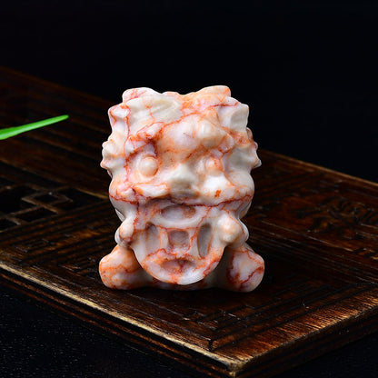 Crystal Pixiu Hand‑Carved Figurine — Meaning of Prosperity & Protection | Zen Ara Grove