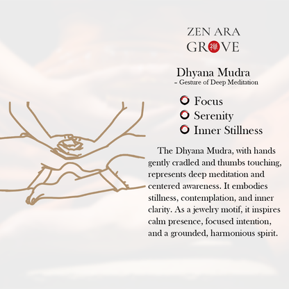 Handcrafted Ceramic Faceless Buddha Mudra Figurines – Embodying Zen Wisdom & Peace | Zen Ara Grove