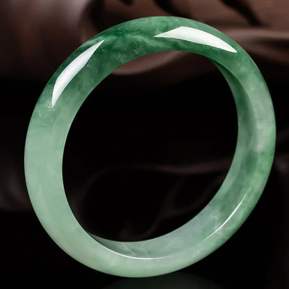 Verdant Grace – Fortune & Serenity Jade Bracelet | Zen Ara Grove