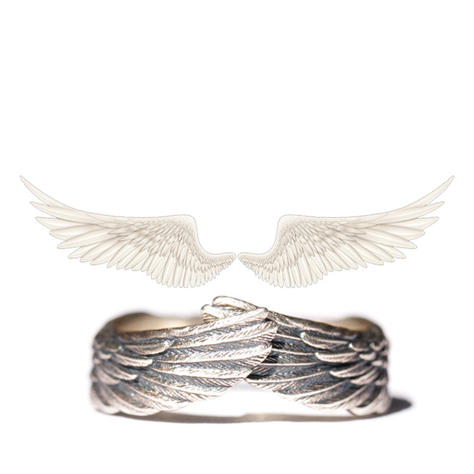 Angel Wings Ring | Zen Ara Grove