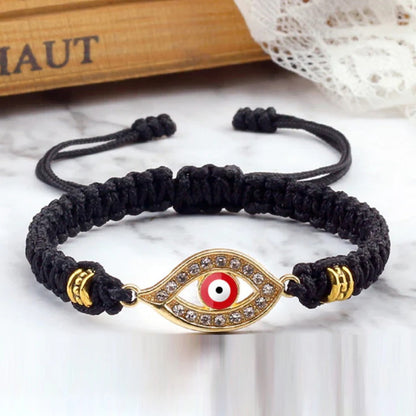 Adjustable Evil Eye Cord Bracelet – Ward Off Negativity, Invite Good Fortune | Zen Ara Grove