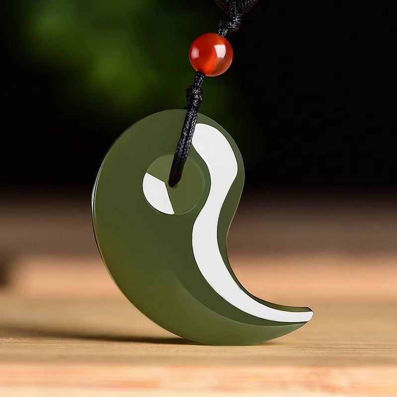 Jade Yin Yang Couple Pendant – Love & Balance | Zen Ara Grove