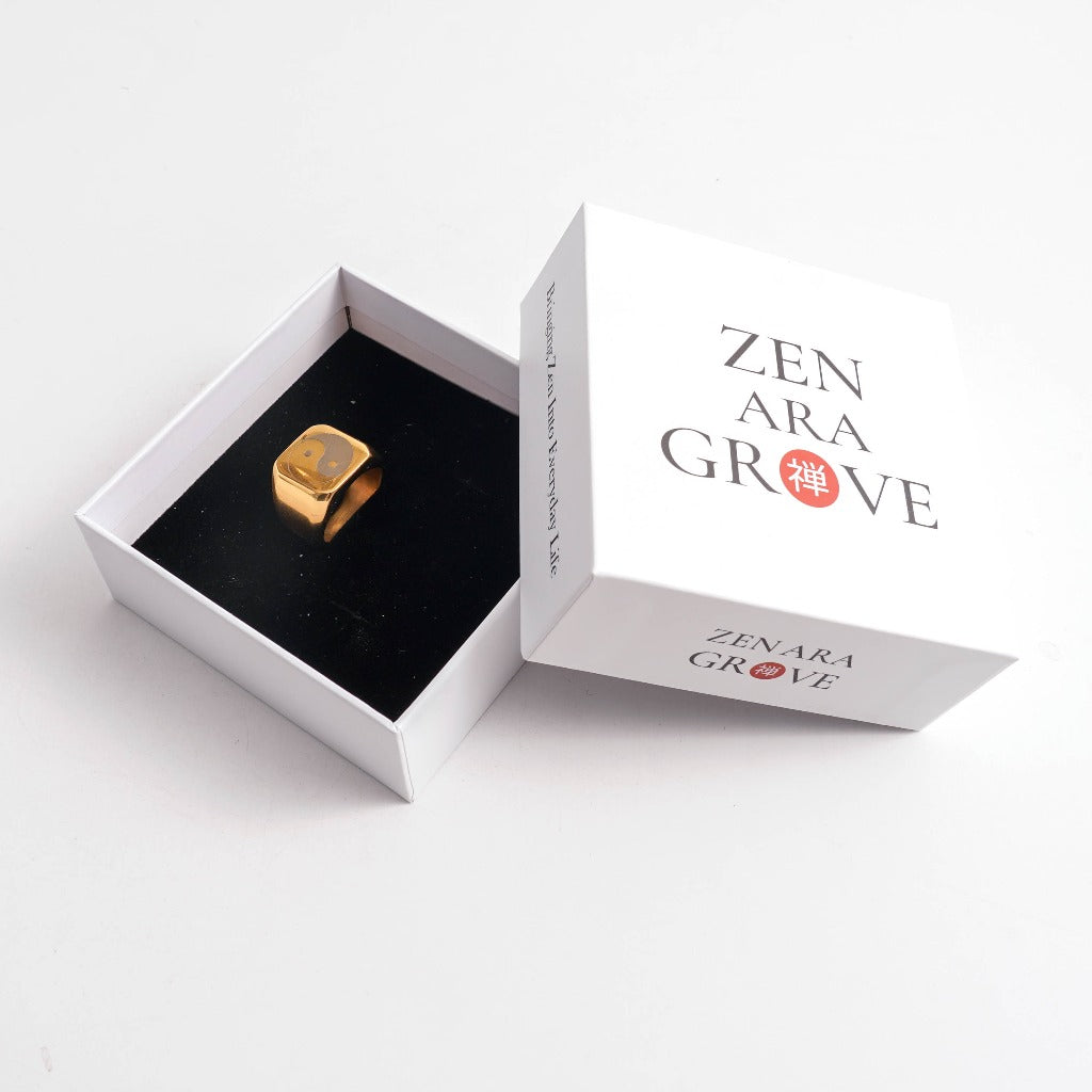 Yin Yang Taiji Ring – Symbol of Balance & Harmony | Zen Ara Grove