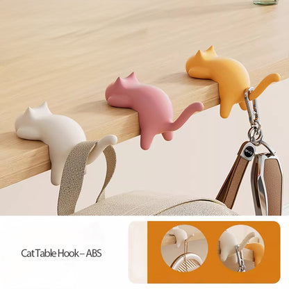 Adorable Cat Desk Hook – Perfect Gift & Organizer | Zen Ara Grove