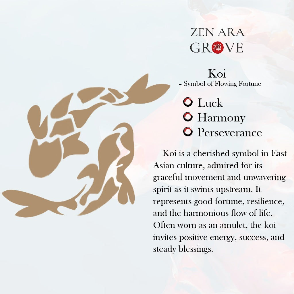 Milky White Ceramic Mug with Koi Motif – Elegant Glaze for Hot and Cold Drinks | Zen Ara Grove