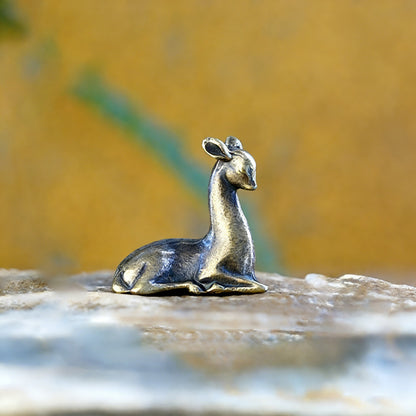 Mini Brass Figurines – Zen Series with Buddha, Bodhidharma, Guanyin, Animals & More – Symbol of Mindfulness | Zen Ara Grove