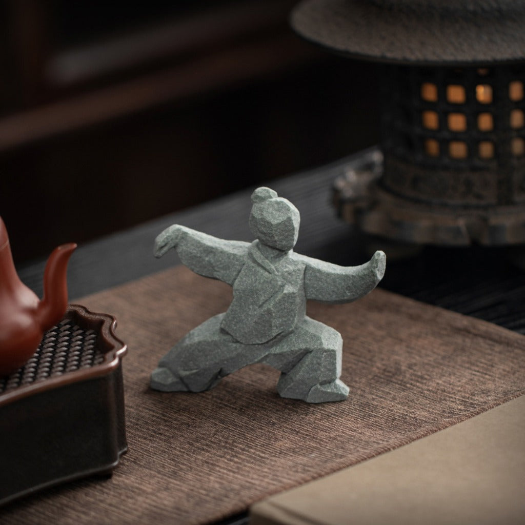 Tai Chi Kung Fu Creative Figurine Set | Zen Ara Grove