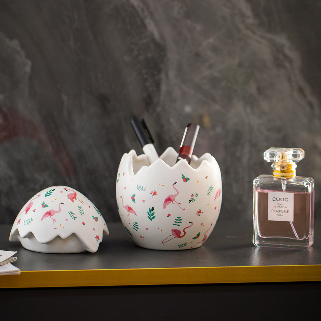 Easter Egg Ceramic Jar – Symbol of Sweet Blessings | Zen Ara Grove