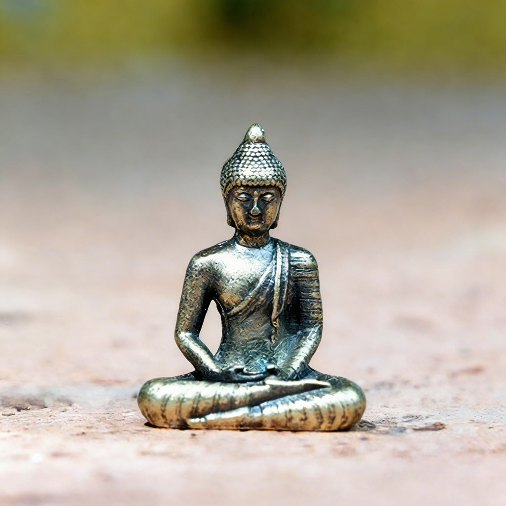Mini Brass Figurines – Zen Series with Buddha, Bodhidharma, Guanyin, Animals & More – Symbol of Mindfulness | Zen Ara Grove