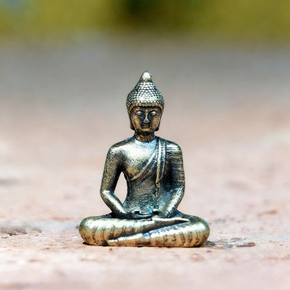 Mini Brass Figurines – Zen Series with Buddha, Bodhidharma, Guanyin, Animals & More – Symbol of Mindfulness | Zen Ara Grove