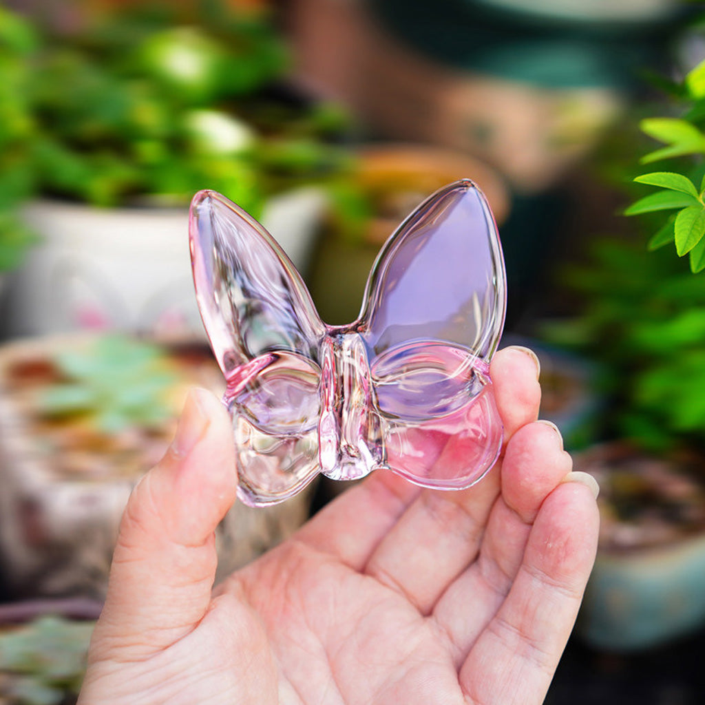 Crystal Glass Butterfly Figurine – A Symbol of Transformation and Grace | Zen Ara Grove