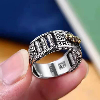 Adjustable Pixiu Ring – Symbol of Fortune | Zen Ara Grove