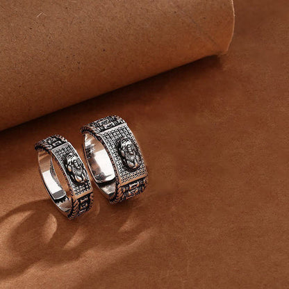 Adjustable Pixiu Ring – Symbol of Fortune | Zen Ara Grove