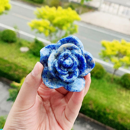 Natural Crystal Rose Ornament – Elegance in Motion, Beauty You Can Hold | Zen Ara Grove