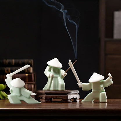 Samurai Incense Duel | Zen Ara Grove