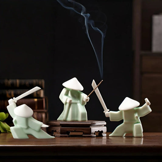 Samurai Incense Duel | Zen Ara Grove
