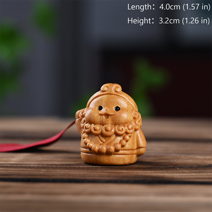 Monkey King Sun Wukong & Three Companions Cypress Wood Figurines | Zen Ara Grove