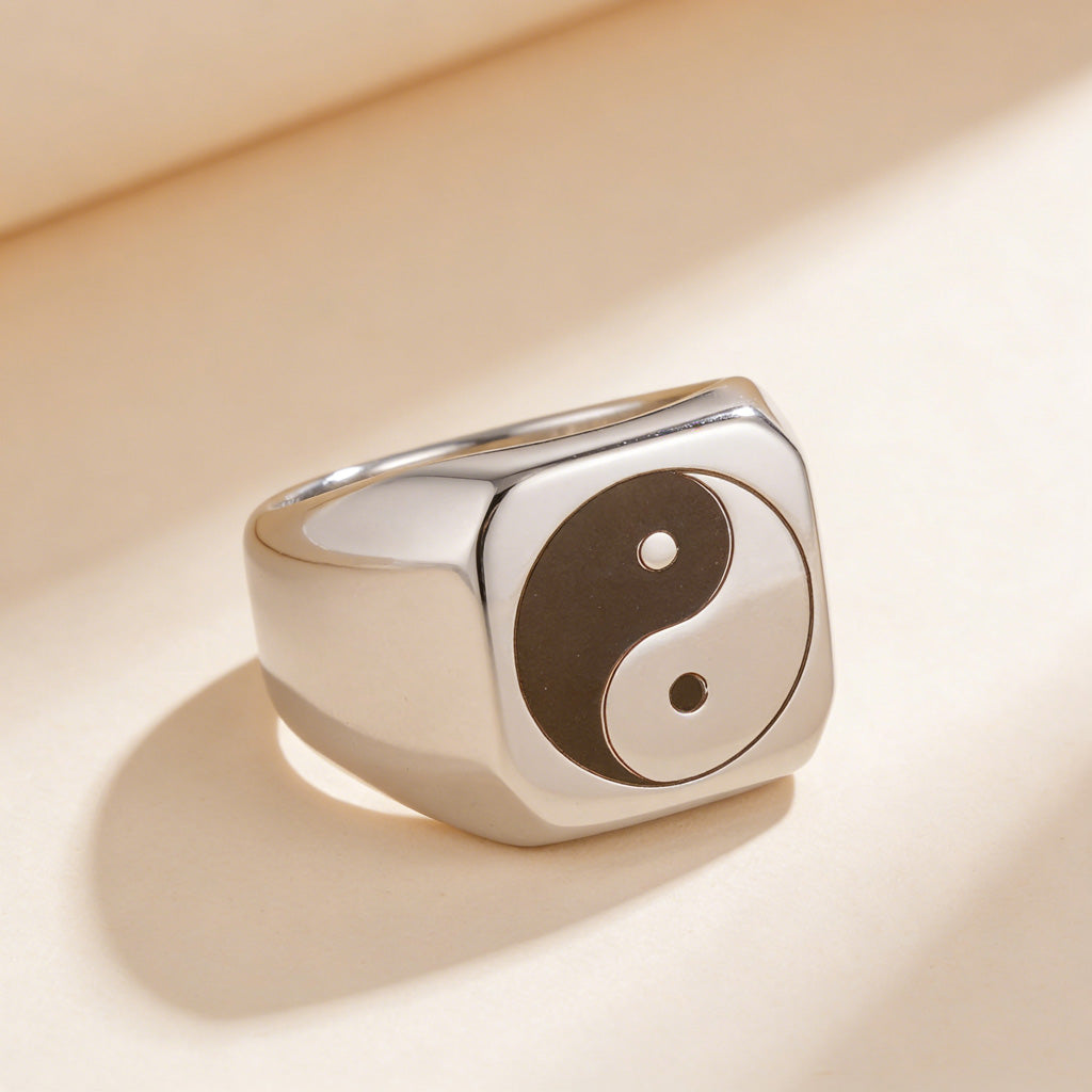 Yin Yang Taiji Ring – Symbol of Balance & Harmony | Zen Ara Grove