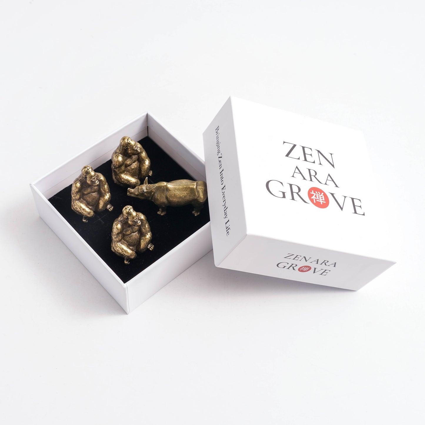 Handcrafted Metallic Wildlife Figurines – Strength, Grace, and Untamed Beauty | Zen Ara Grove