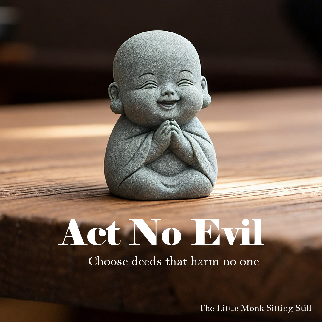 The Four Little Zen Monks | Zen Ara Grove