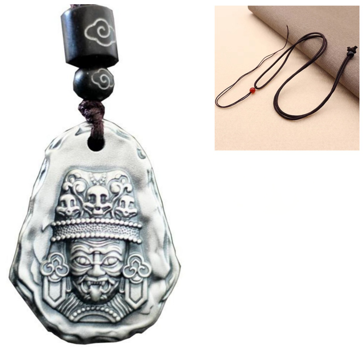 Zaqilam Pendant – Tibetan Goddess of Fortune in Sterling Silver | Zen Ara Grove