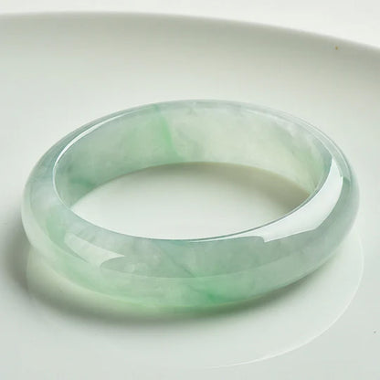 Serene Fortune – Natural Jade Bracelet in Soft Green | Zen Ara Grove