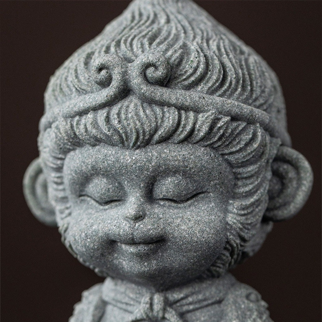 Middle Finger Wukong Figurine｜ Zen Ara Grove