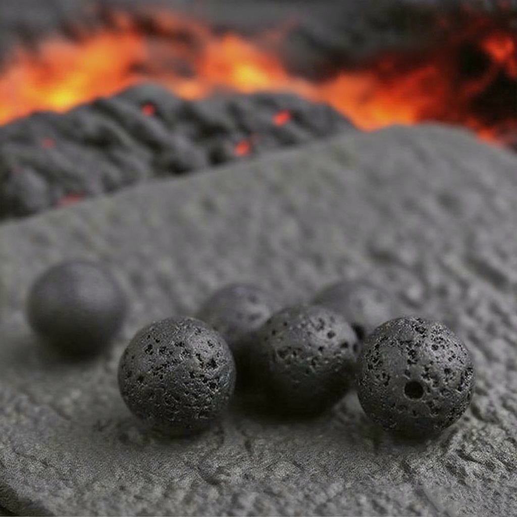 Zen Ebony & Lava Stone Bracelet – Grounding Energy in Minimalist Style | Zen Ara Grove