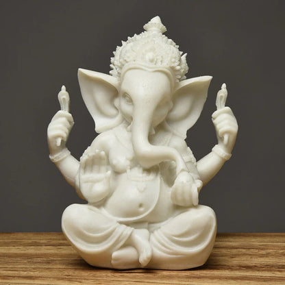 Sandstone Ganesha Statue – Symbol of Wisdom and Good Fortune | Zen Ara Grove