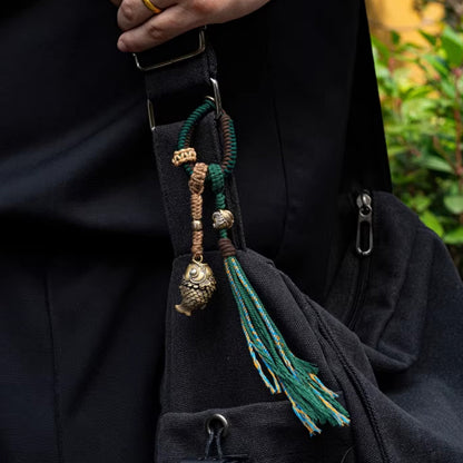 Lucky Koi Fish Pendant – Articulated Moving Tail for Stress Relief | Zen Ara Grove