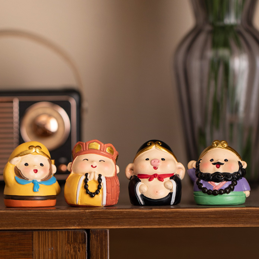 Sun Wukong the Monkey King – Journey to the West Masters and Disciples Miniature Set | Zen Ara Grove