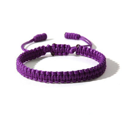 Zen Minimalist Handwoven Lucky Red String Bracelet | Zen Ara Grove