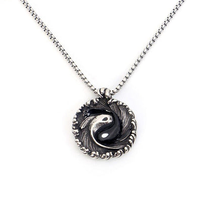 Vintage Yin-Yang Tai Chi Pendant | Zen Ara Grove
