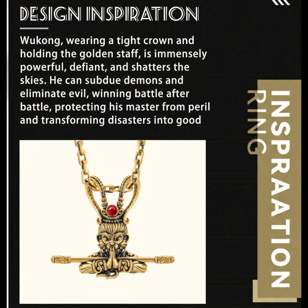 Monkey King Power Pendant | Zen Ara Grove