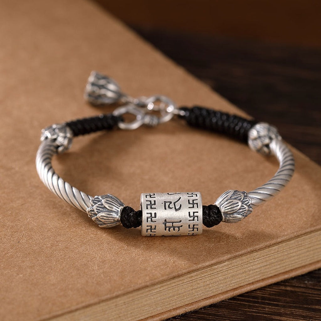 Six-Word Mantra Blessing Bead Bracelet | Zen Ara Grove