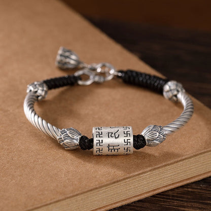 Six-Word Mantra Blessing Bead Bracelet | Zen Ara Grove