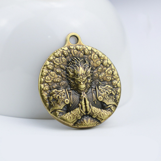 Wukong Prayer Pendant | Zen Ara Grove