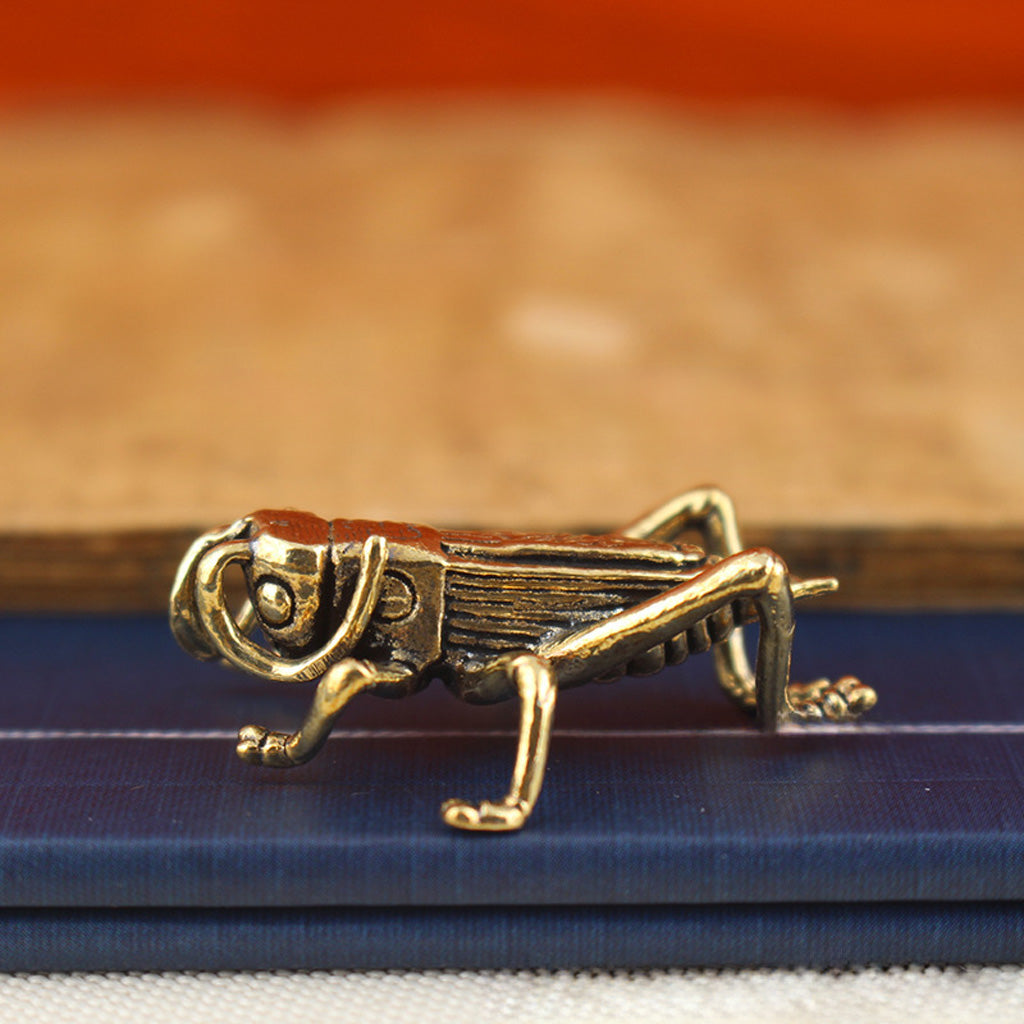 Brass Insect Collection – Handcrafted Dragonfly, Cicada, Cricket, Mantis & Bee Figurines | Zen Ara Grove