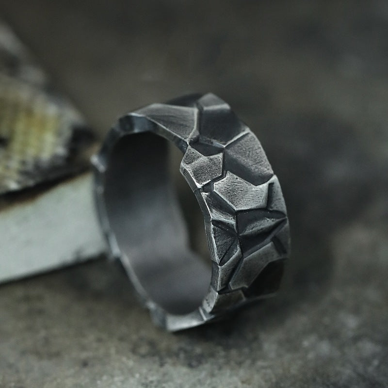 Zen Minimalist Geometric Ring – Balance in Simplicity | Zen Ara Grove