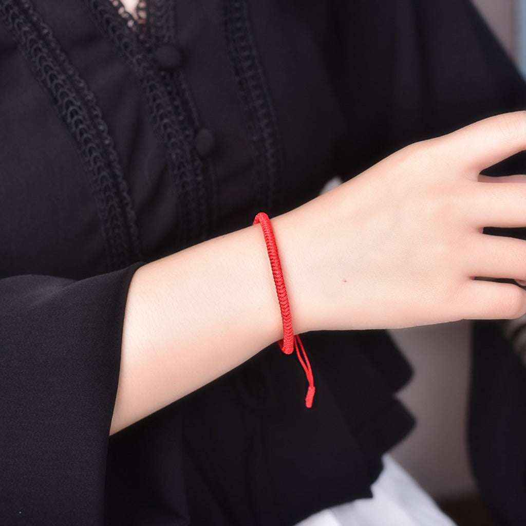 Handmade Multi-Color Diamond Knot Rope Bracelet – Colors Carrying Good Fortune | Zen Ara Grove