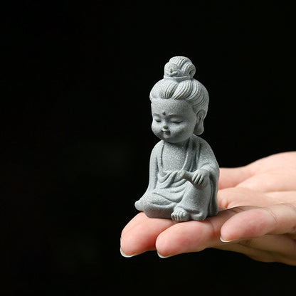Mini Buddha Statue – Symbol of Inner Peace and Pure Heart | Zen Ara Grove