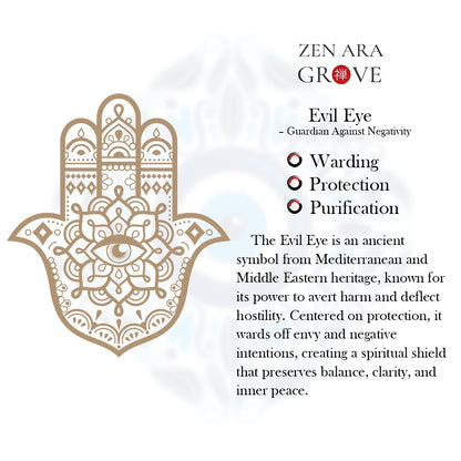 Zen Natural Peridot Evil Eye Bracelet – Protection & Positive Energy | Zen Ara Grove