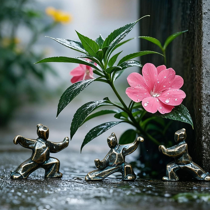 Tai Chi Miniature Figurine – Balance in Motion | Zen Ara Grove
