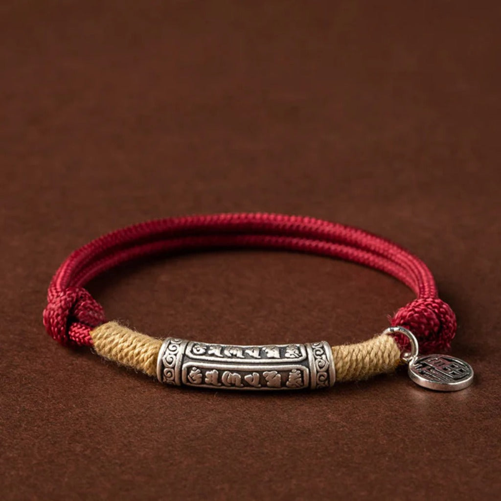 Handwoven Red String Bracelet – Harmony, Strength, and Prosperity | Zen Ara Grove