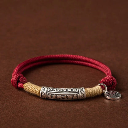 Handwoven Red String Bracelet – Harmony, Strength, and Prosperity | Zen Ara Grove