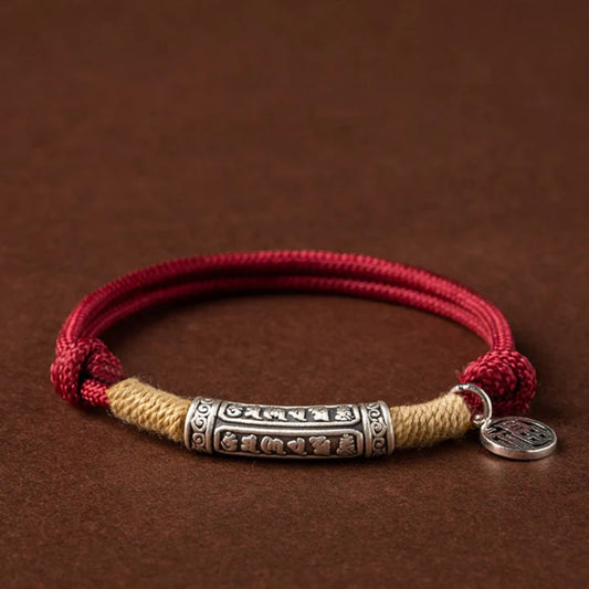 Handwoven Red String Bracelet – Harmony, Strength, and Prosperity | Zen Ara Grove