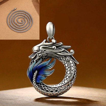 Auspicious Dragon Necklace – Power, Wisdom, and Good Fortune  | Zen Ara Grove