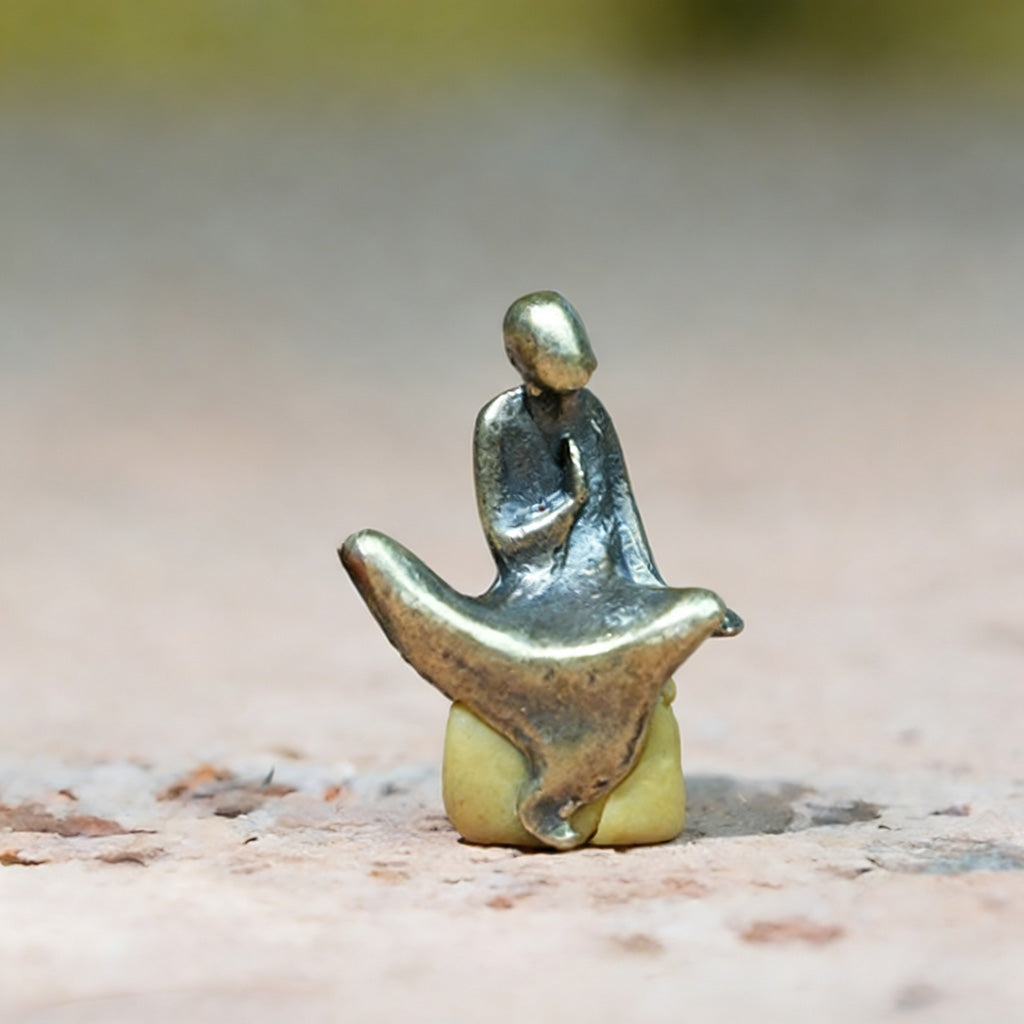 Mini Brass Figurines – Zen Series with Buddha, Bodhidharma, Guanyin, Animals & More – Symbol of Mindfulness | Zen Ara Grove