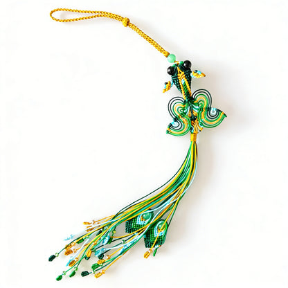 Handmade Chinese Knot Tassel – Koi Fish & Phoenix Tail Design to Sweep Away Worries | Zen Ara Grove