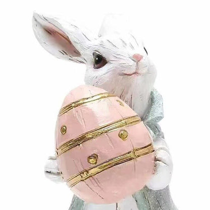 Easter Bunny Figurine Collection – Spring Blessings & New Beginnings | Zen Ara Grove